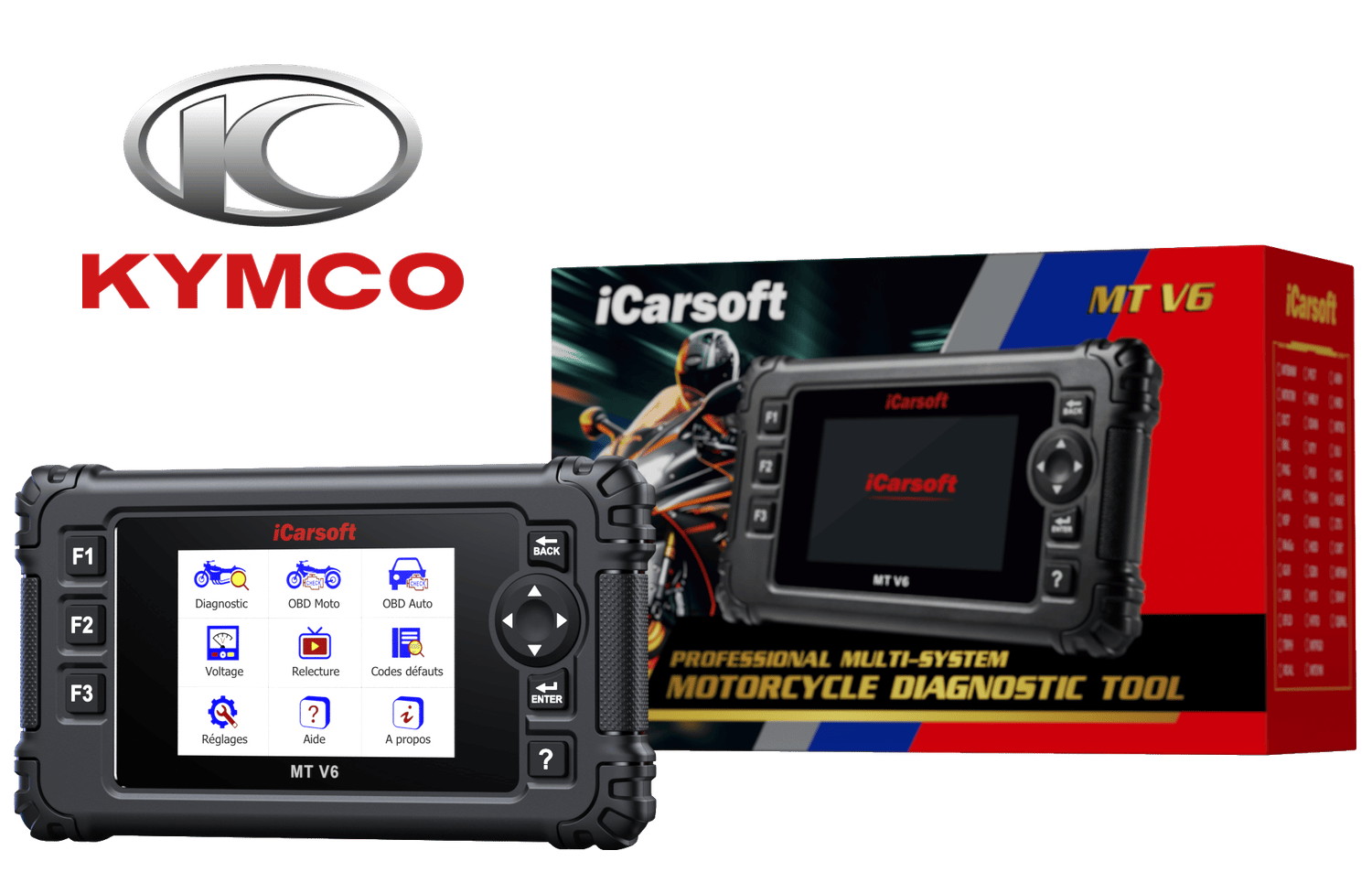 Valises compatibles avec Kymco